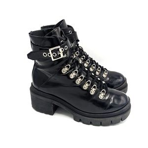 Jeffrey Campbell Czech boots black